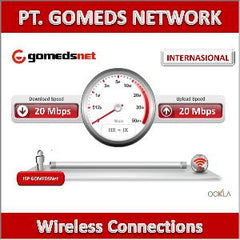 Wireless Internasional 20 Mbps Dedicated