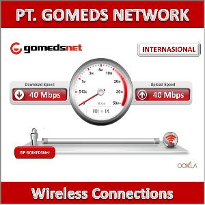 Wireless Internasional 40 Mbps Dedicated