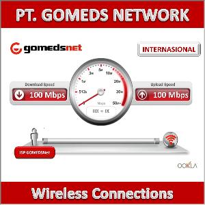Wireless Internasional 100 Mbps Dedicated
