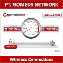 Wireless Internasional 100 Mbps Dedicated