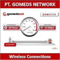 Wireless Domestik 20 Mbps Dedicated
