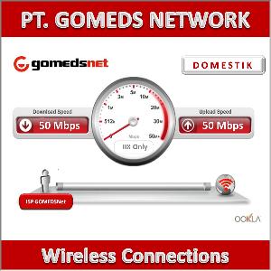 Wireless Domestik 50 Mbps Dedicated