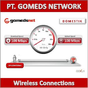 Wireless Domestik 100 Mbps Dedicated