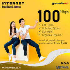 Fiber Optik Broadband 100 Mbps