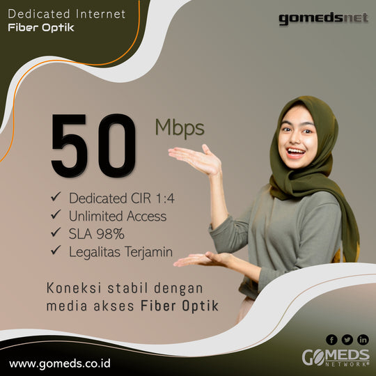 Fiber Optik Internet 50 Mbps